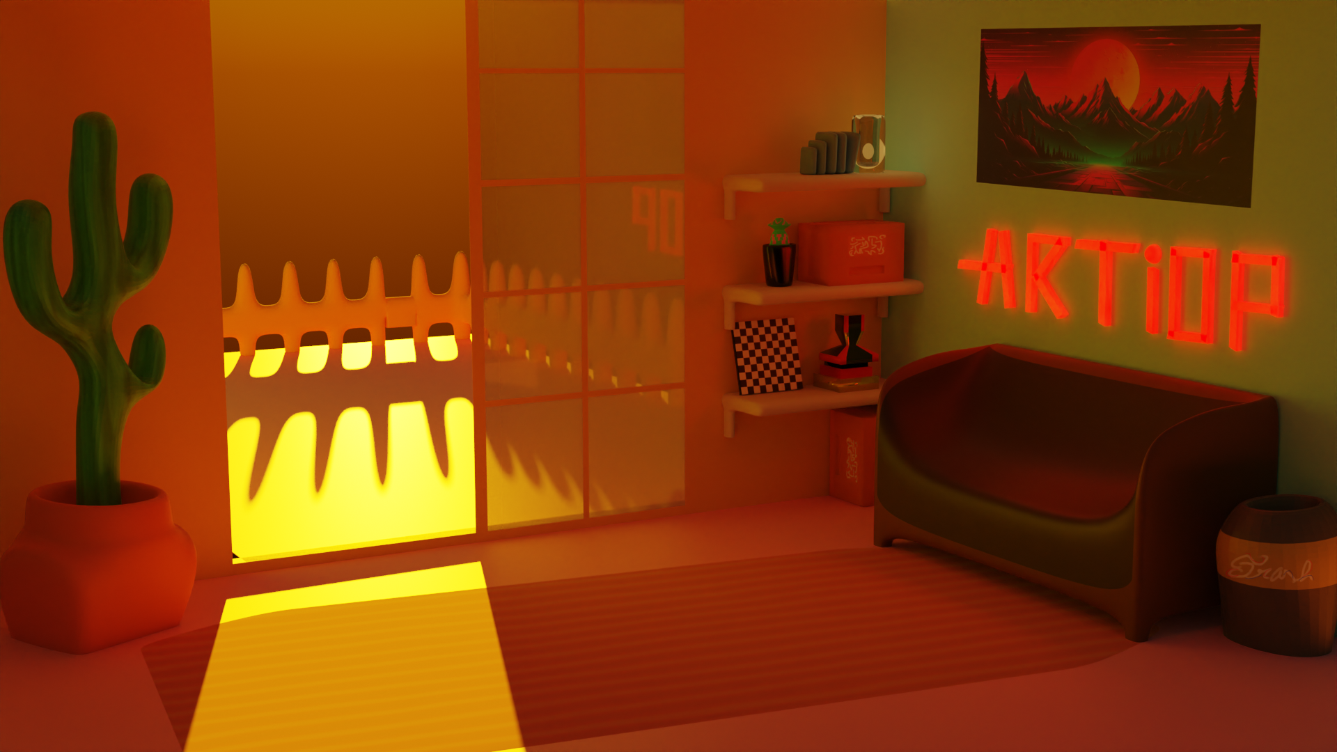 final room render